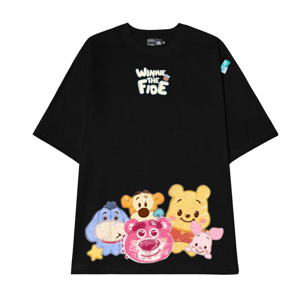 Áo thun FIDE phông trơn nam nữ cổ tròn FIDE GẤU LOTSO 13