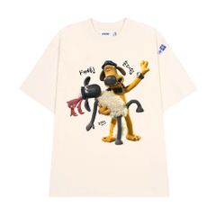 Áo thun FIDE Cừu shaun phông unisex nam nữ form rộng cổ tròn ulzzang SHAUN 11