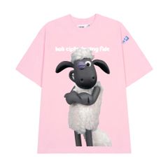 Áo thun FIDE Cừu shaun phông unisex nam nữ form rộng cổ tròn ulzzang SHAUN 17