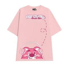 Áo thun FIDE phông trơn nam nữ cổ tròn FIDE GẤU LOTSO 06