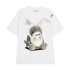 Áo thun FIDE shark unisex form rộng cổ tròn SHARK CUTE - AT12