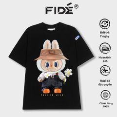 Áo thun FIDE LABUBU phông unisex form rộng local brand nam nữ cổ tròn oversize - AT75