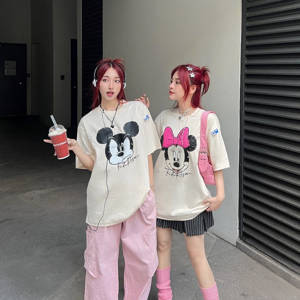 Áo thun FIDE unisex phông trơn nam nữ cổ tròn Mic&Min