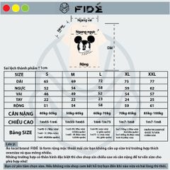 Áo thun FIDE unisex phông trơn nam nữ cổ tròn Mic&Min