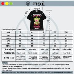 Áo thun FIDE LOOPY Hải Ly unisex form rộng cổ tròn LOOPY - AT16