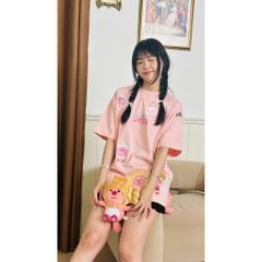Áo thun FIDE LOOPY Hải Ly unisex form rộng cổ tròn LOOPY - AT19