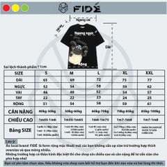 Áo thun FIDE Cừu Shaun phông trơn nam nữ cổ tròn unisex SHAUN 04