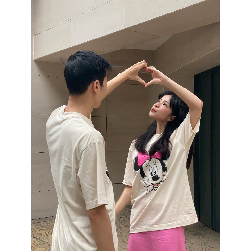 Áo thun FIDE unisex phông trơn nam nữ cổ tròn Mic&Min