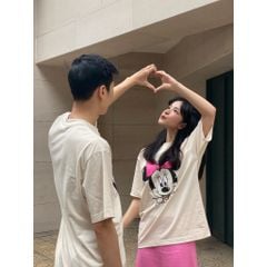 Áo thun FIDE unisex phông trơn nam nữ cổ tròn Mic&Min