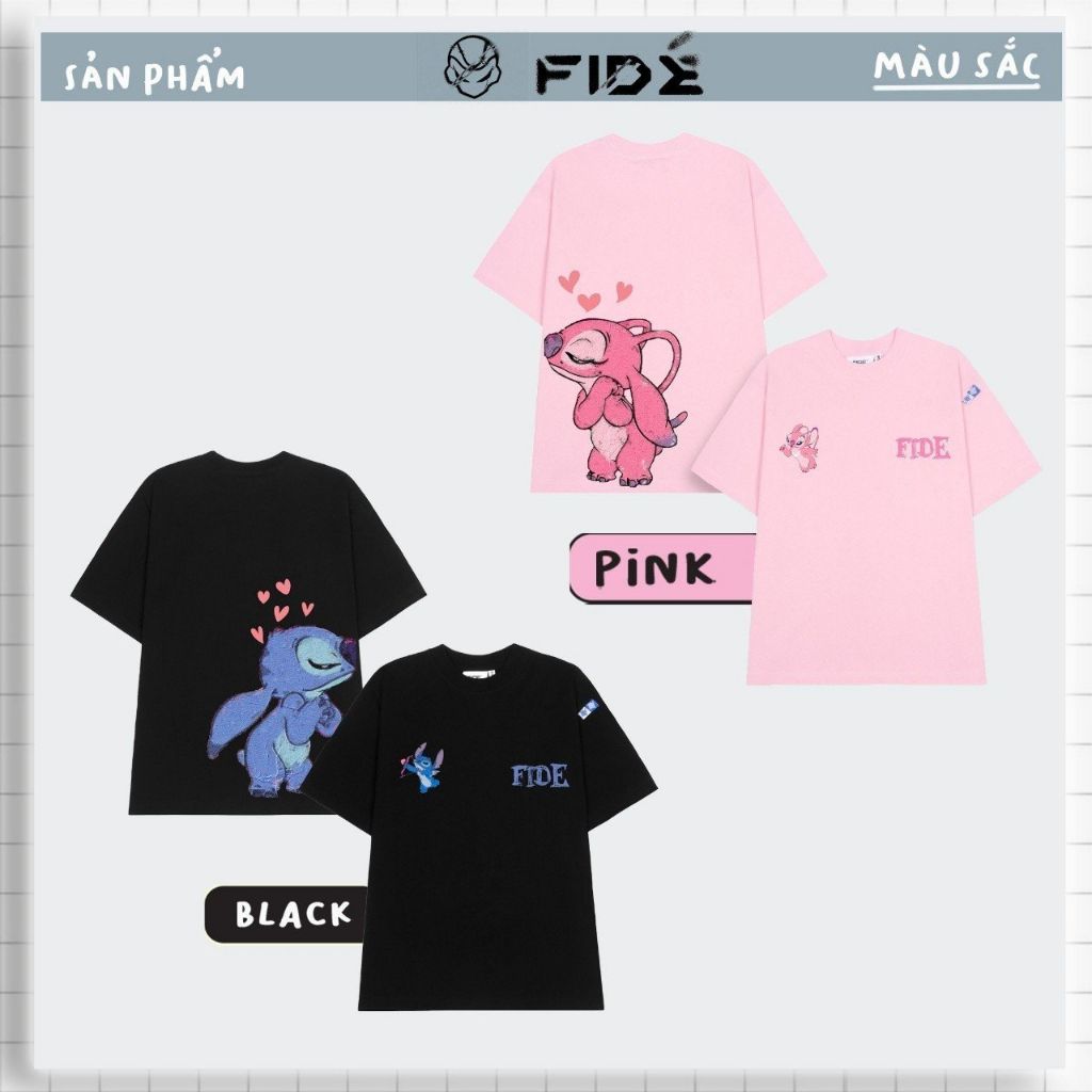 Áo thun FIDE phông unisex nam nữ form rộng ulzzang VALENTINE 04