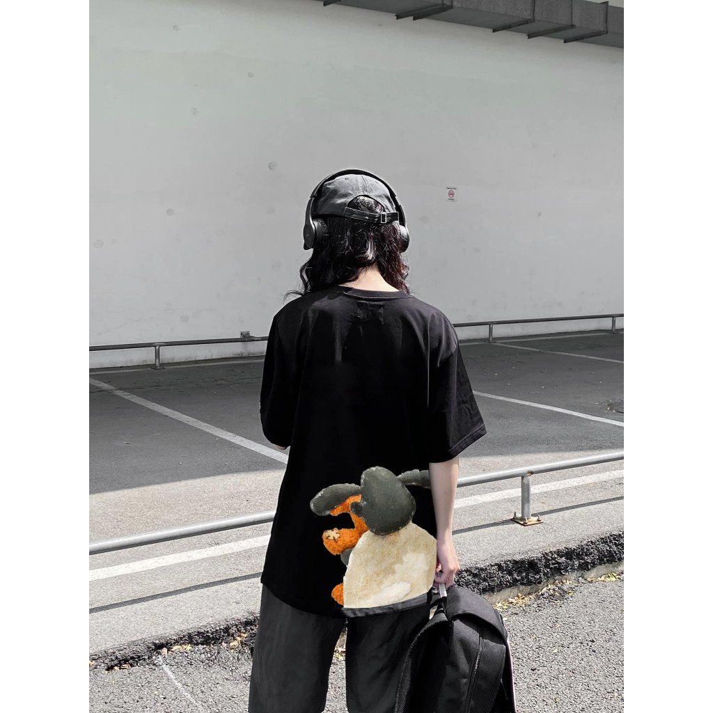Áo thun FIDE Cừu Shaun phông trơn nam nữ cổ tròn unisex SHAUN 09