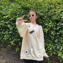 Áo Sweater FIDE SHARK unisex nam nữ Sweater Cotton oversize form rộng -SW03