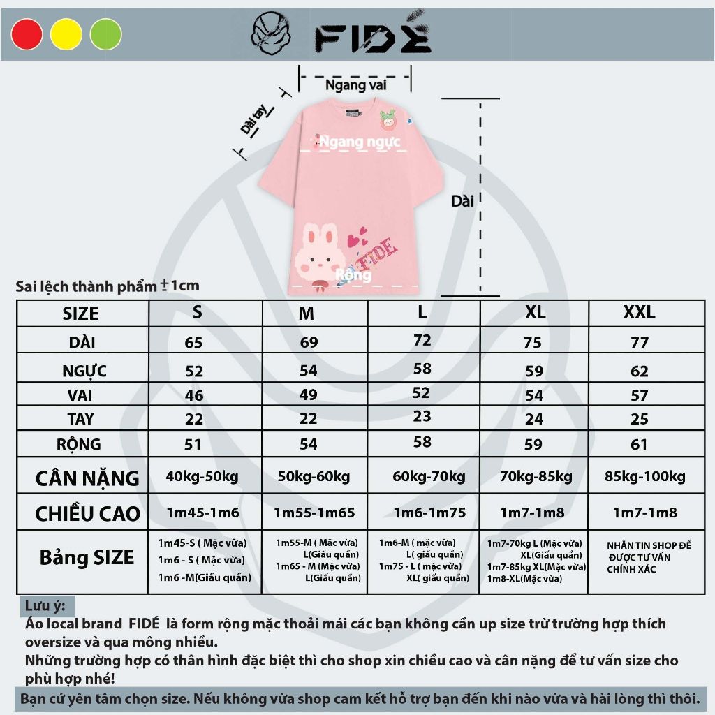 Áo thun FIDE phông unisex nam nữ form rộng ulzzang VALENTINE 02