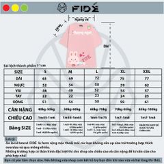 Áo thun FIDE phông unisex nam nữ form rộng ulzzang VALENTINE 02