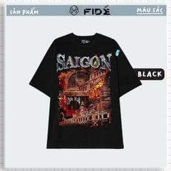 Áo thun FIDE phông trơn nam nữ cổ tròn FIDE SÀI GÒN SS5