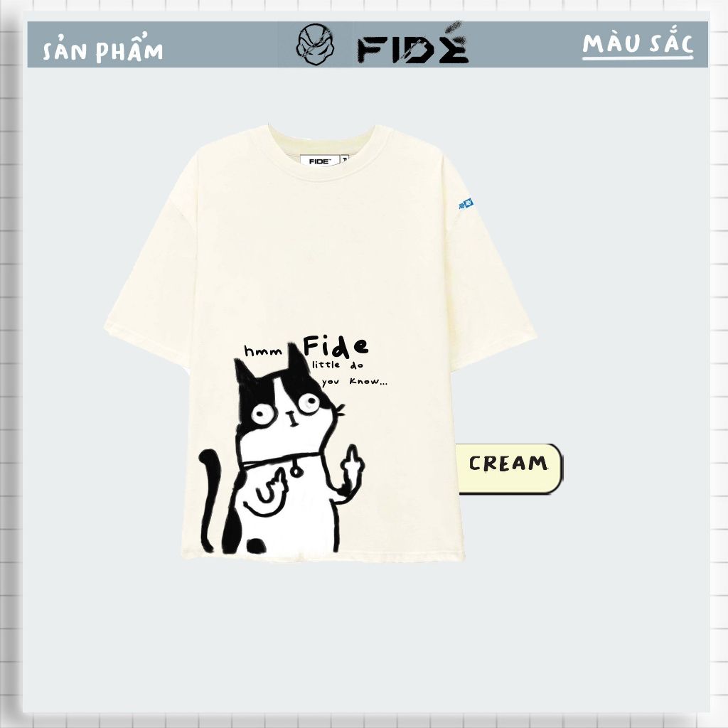 Áo thun FIDE phông trơn nam nữ cổ tròn FIDE CAT 06