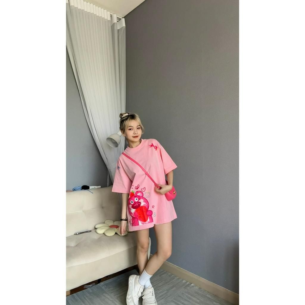 Áo thun FIDE phông trơn nam nữ cổ tròn FIDE GẤU LOTSO 32