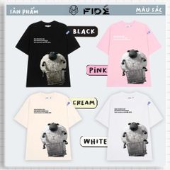 Áo thun FIDE Cừu shaun phông unisex nam nữ form rộng cổ tròn ulzzang SHAUN 16