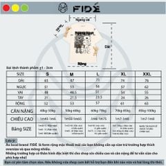 Áo thun FIDE TEEDY phông cotton unisex nam nữ form rộng cổ tròn ulzzang áo đính gấu - AT55 (TẶNG KÈM 2 GẤU)