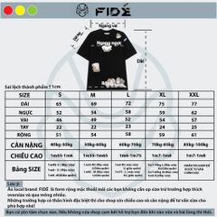 Áo thun FIDE shark unisex form rộng cổ tròn SHARK CUTE - AT09