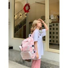 Balo FIDE OFFICIAL SS1 HỒNG đi học đi chơi