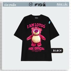 Áo thun GẤU DÂU FIDE phông trơn nam nữ cổ tròn LOTSO 01