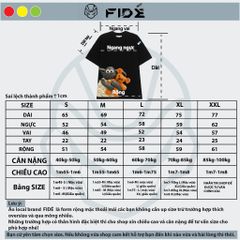 Áo thun FIDE Cừu Shaun phông trơn nam nữ cổ tròn unisex SHAUN 09