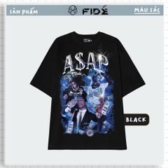 Áo thun FIDE phông trơn nam nữ cổ tròn ASAP