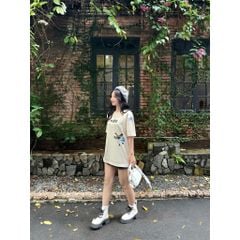 Áo thun FIDE Cừu shaun phông unisex nam nữ form rộng cổ tròn ulzzang SHAUN 03