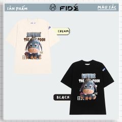 Áo thun FIDE unisex form rộng cổ tròn NGỰA - AT46