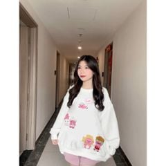 Áo Sweater FIDE LOOPY unisex nam nữ SWT Cotton form rộng -SW07