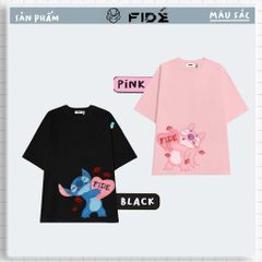 Áo thun FIDE phông unisex nam nữ form rộng ulzzang VALENTINE 03