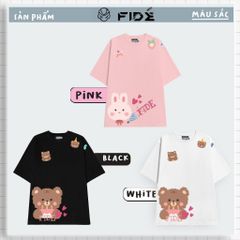 Áo thun FIDE phông unisex nam nữ form rộng ulzzang VALENTINE 02