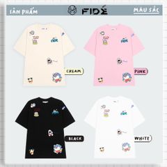 Áo thun FIDE SHARK BABYB unisex form rộng cổ tròn SHARK - AT29