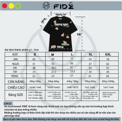 Áo thun FIDE CAPYBARA unisex form rộng cổ tròn CAPYBARA - AT48