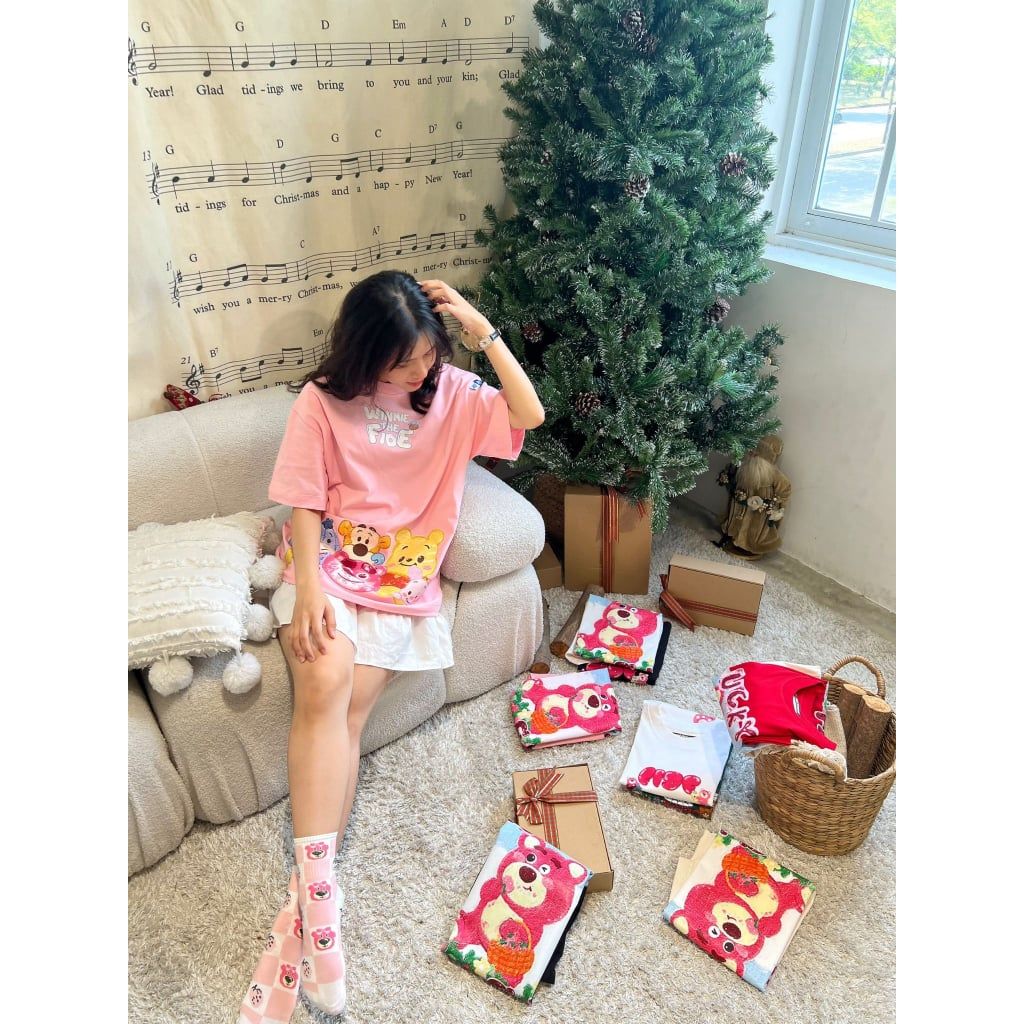 Áo thun FIDE phông trơn nam nữ cổ tròn FIDE GẤU LOTSO 13