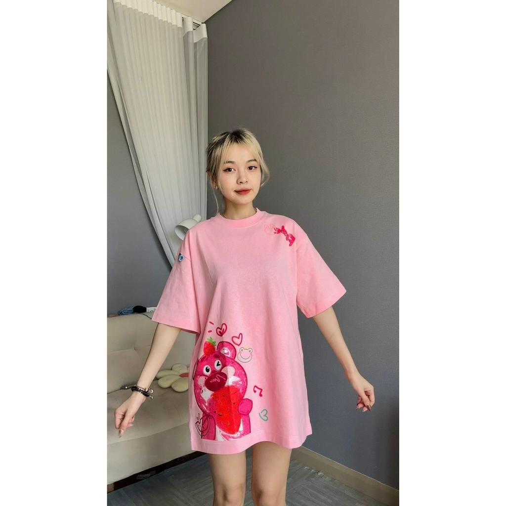 Áo thun FIDE phông trơn nam nữ cổ tròn FIDE GẤU LOTSO 32