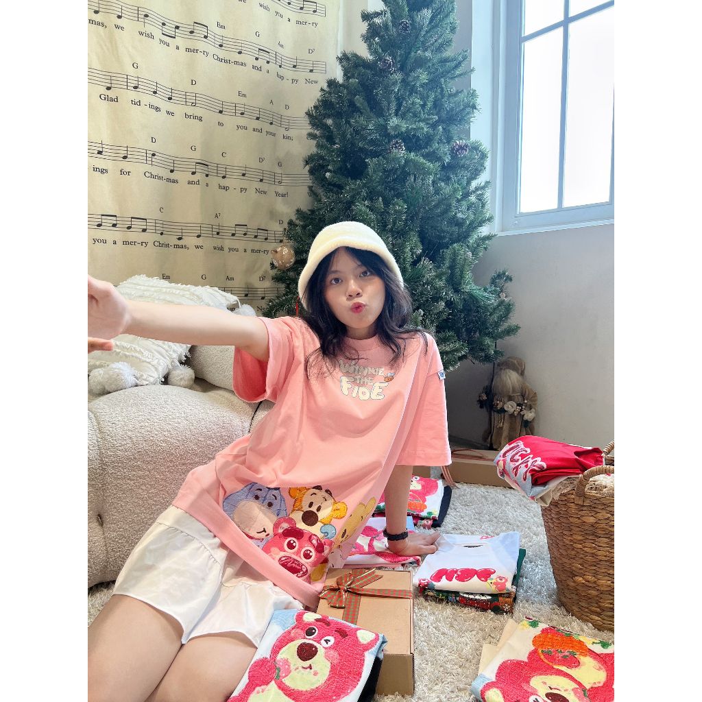 Áo thun FIDE phông trơn nam nữ cổ tròn FIDE GẤU LOTSO 13