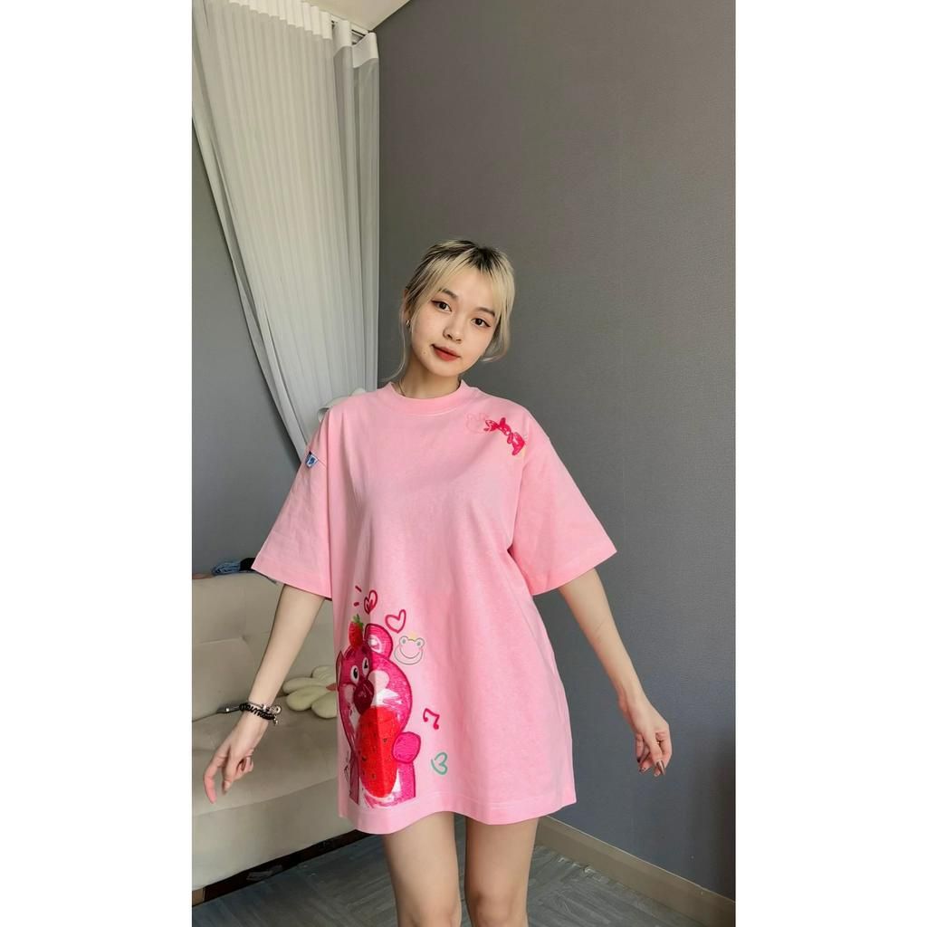 Áo thun FIDE phông trơn nam nữ cổ tròn FIDE GẤU LOTSO 32