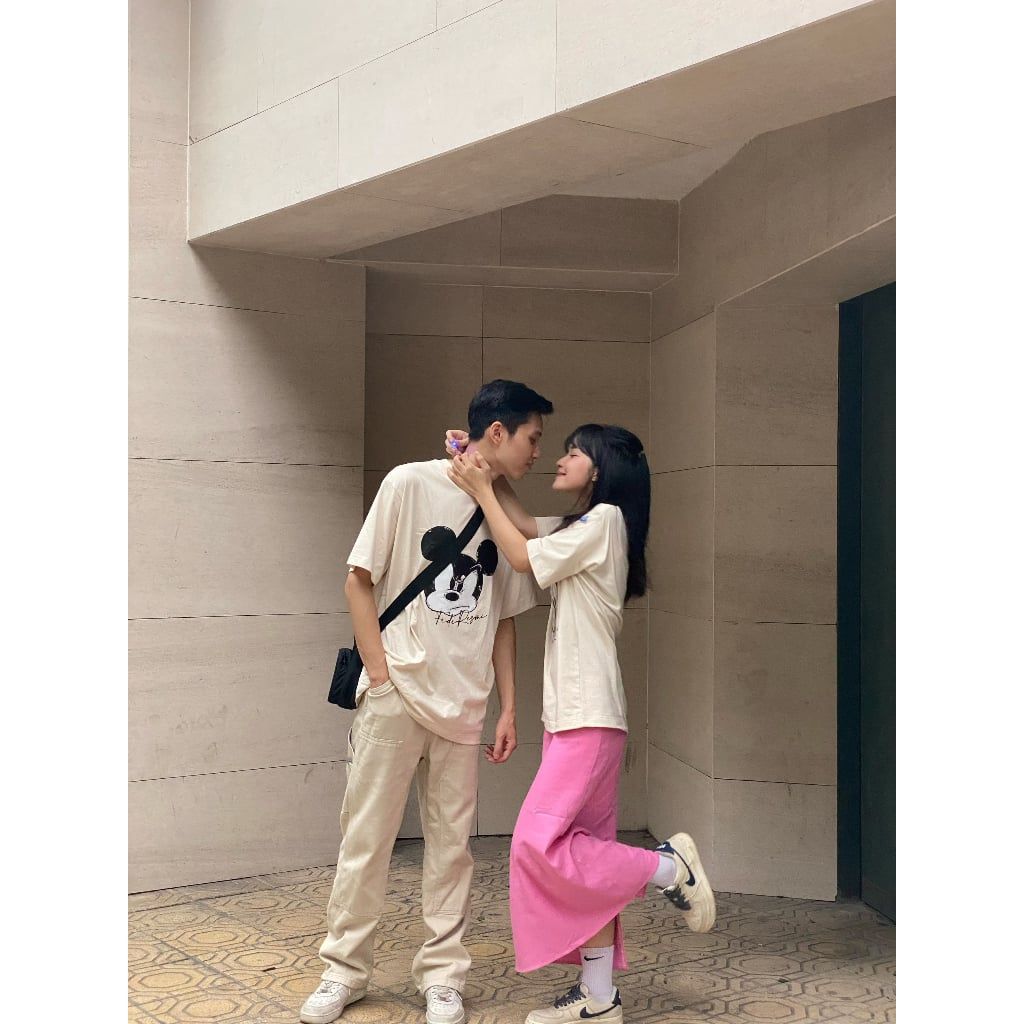 Áo thun FIDE unisex phông trơn nam nữ cổ tròn Mic&Min