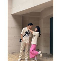 Áo thun FIDE unisex phông trơn nam nữ cổ tròn Mic&Min