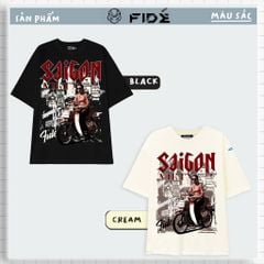 Áo thun FIDE phông trơn nam nữ cổ tròn FIDE SÀI GÒN SS4