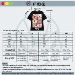 Áo thun FIDE CAPYBARA unisex form rộng cổ tròn CAPYBARA - AT62 Cotton