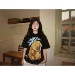 Áo thun FIDE CAPYBARA unisex form rộng cổ tròn CAPYBARA - AT57 Cotton