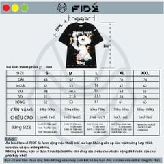 Áo thun FIDE TEEDY GẤU BÔNG phông unisex form rộng local brand nam nữ cổ tròn oversize - AT64 (TẶNG KÈM GẤU)