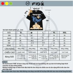 Áo thun FIDE TEDDY phông unisex form rộng local brand nam nữ cổ tròn oversize Đínhgấu AT43(TẶNG GẤU)