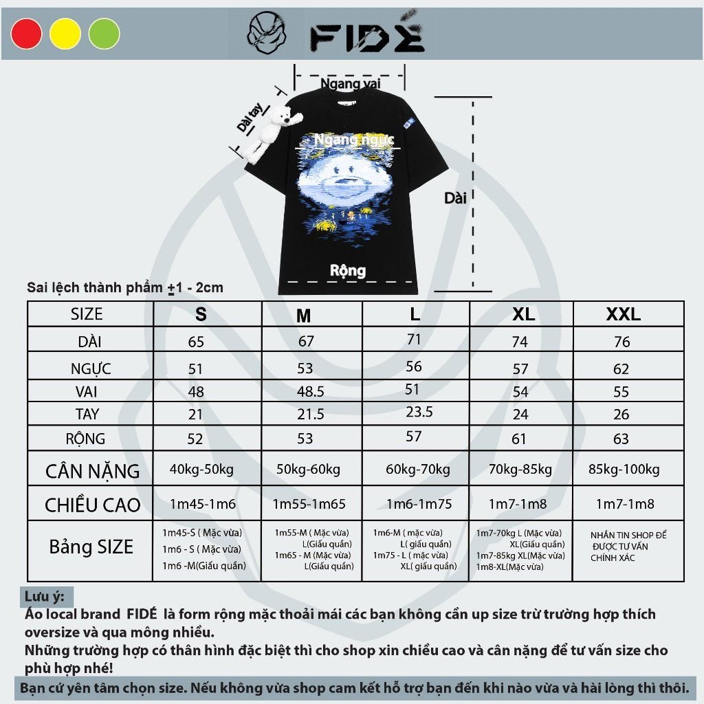 Áo thun FIDE TEDDY phông unisex form rộng local brand nam nữ cổ tròn oversize Đínhgấu AT66(TẶNG GẤU)