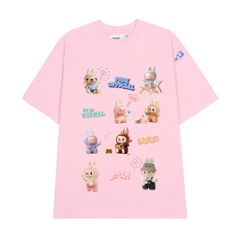 Áo thun FIDE LABUBU phông unisex form rộng local brand nam nữ cổ tròn oversize - AT81