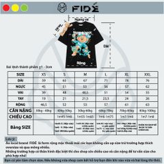 Áo thun FIDE TEDDY phông unisex form rộng local brand nam nữ cổ tròn oversize Đínhgấu AT82(TẶNG GẤU)