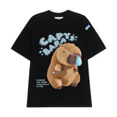 Áo thun FIDE CAPYBARA unisex form rộng cổ tròn CAPYBARA - AT57 Cotton